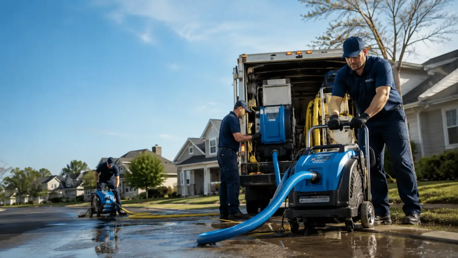 Flood Damage Cleanup in Huttonsville, WV